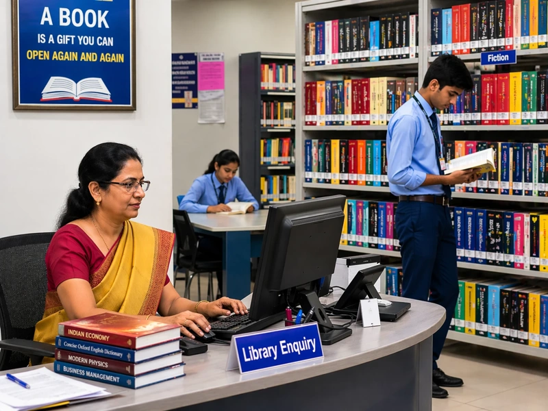 Library and barcode reports — school management software