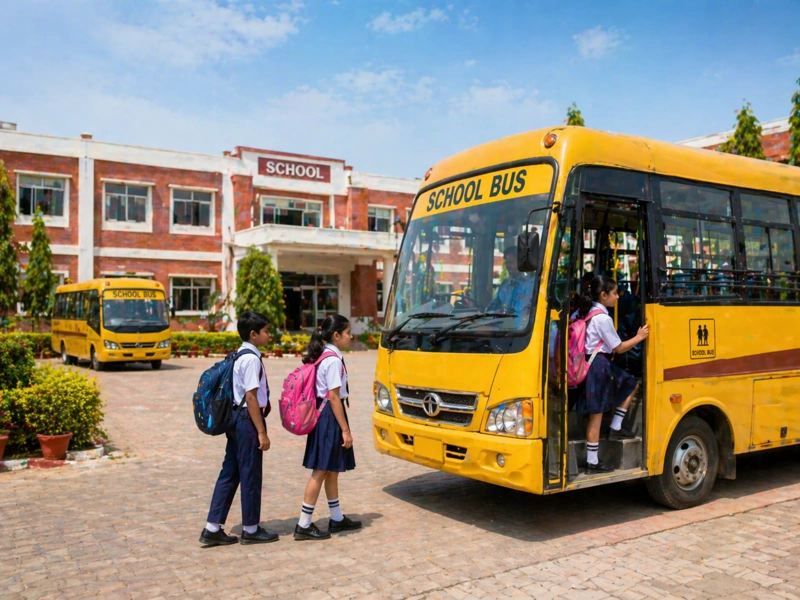 School transport and bus routing — Alpha Campus ERP